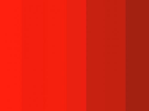 tonos de rojo