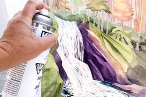 Guía paso a paso: Cómo barnizar una acuarela con éxito