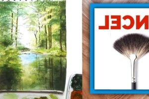 Pincel abanico: tutorial paso a paso para utilizarlo correctamente