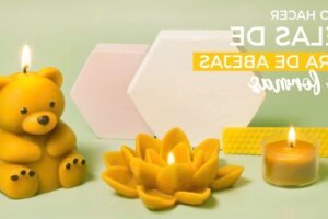 Recetas para aprender cómo hacer velas con cera de abejas