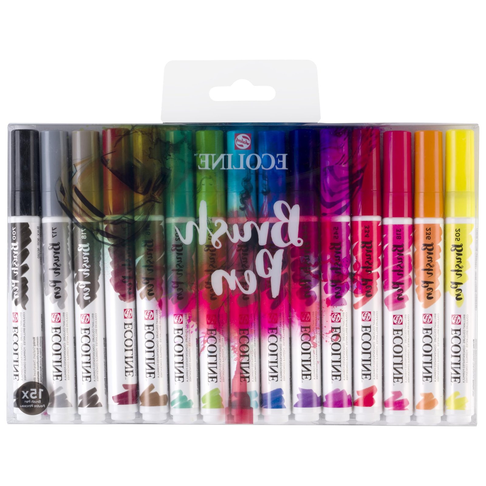 En este momento estás viendo Caligrafía colorida con rotuladores Ecoline