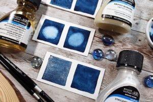 Cómo usar Medium Iridiscente de Acuarela