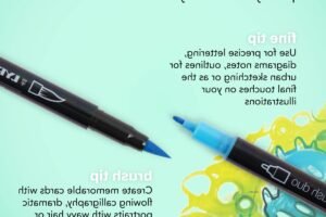 Consejos para aprovechar los rotuladores Aqua Brush Duo