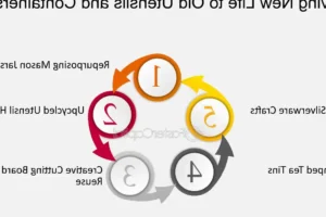 Crea hermosas joyas reutilizando cubiertos olvidados