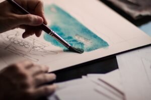 Guía: Cómo preparar papel de acuarela para pintar con éxito