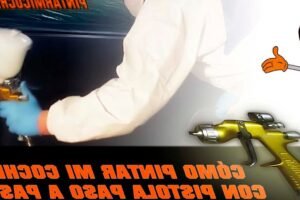 Guía paso a paso para pintar con pistola