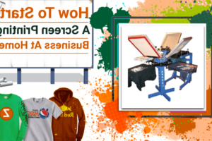 Inicia tu taller de serigrafía en casa