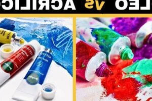 Óleo vs Acrílico: Descubre cuál es la mejor pintura para tus obras