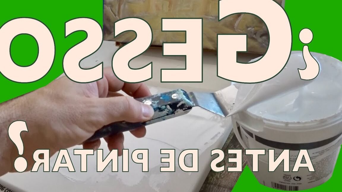 En este momento estás viendo ¿Qué es el gesso y cómo se utiliza en tus proyectos?