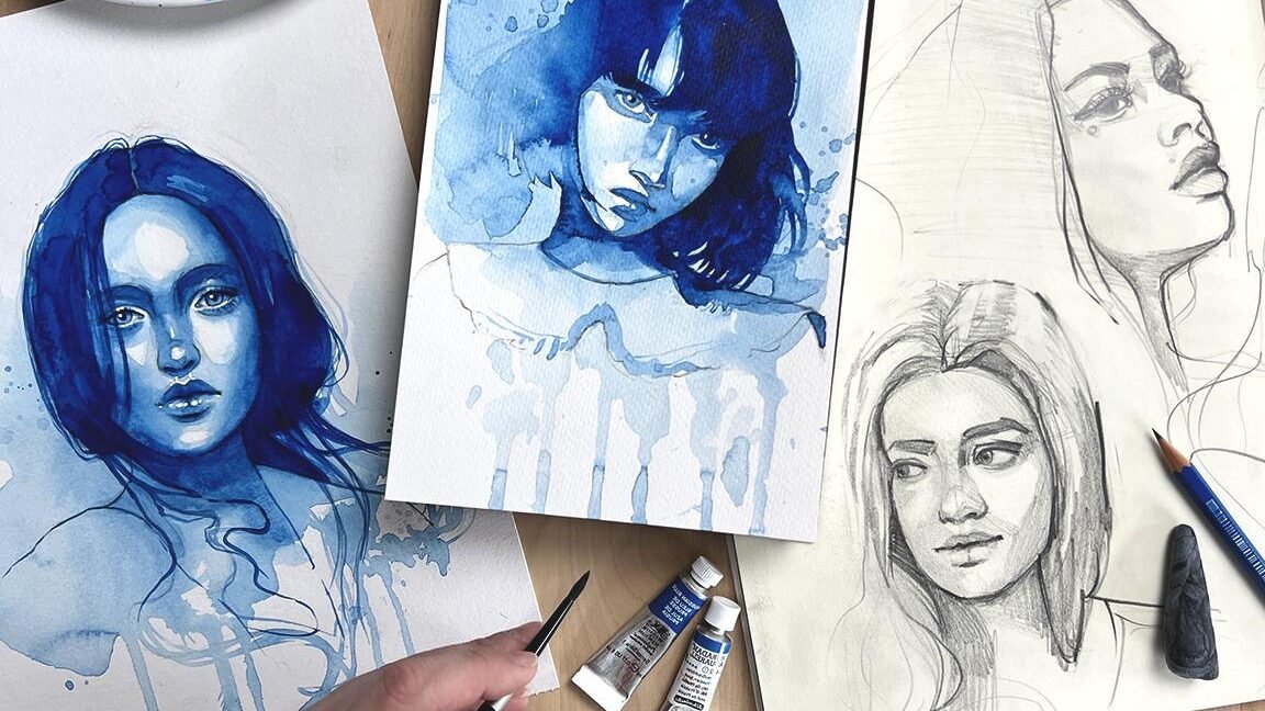 En este momento estás viendo Retratos con acuarela: consejos y proceso para lograrlos