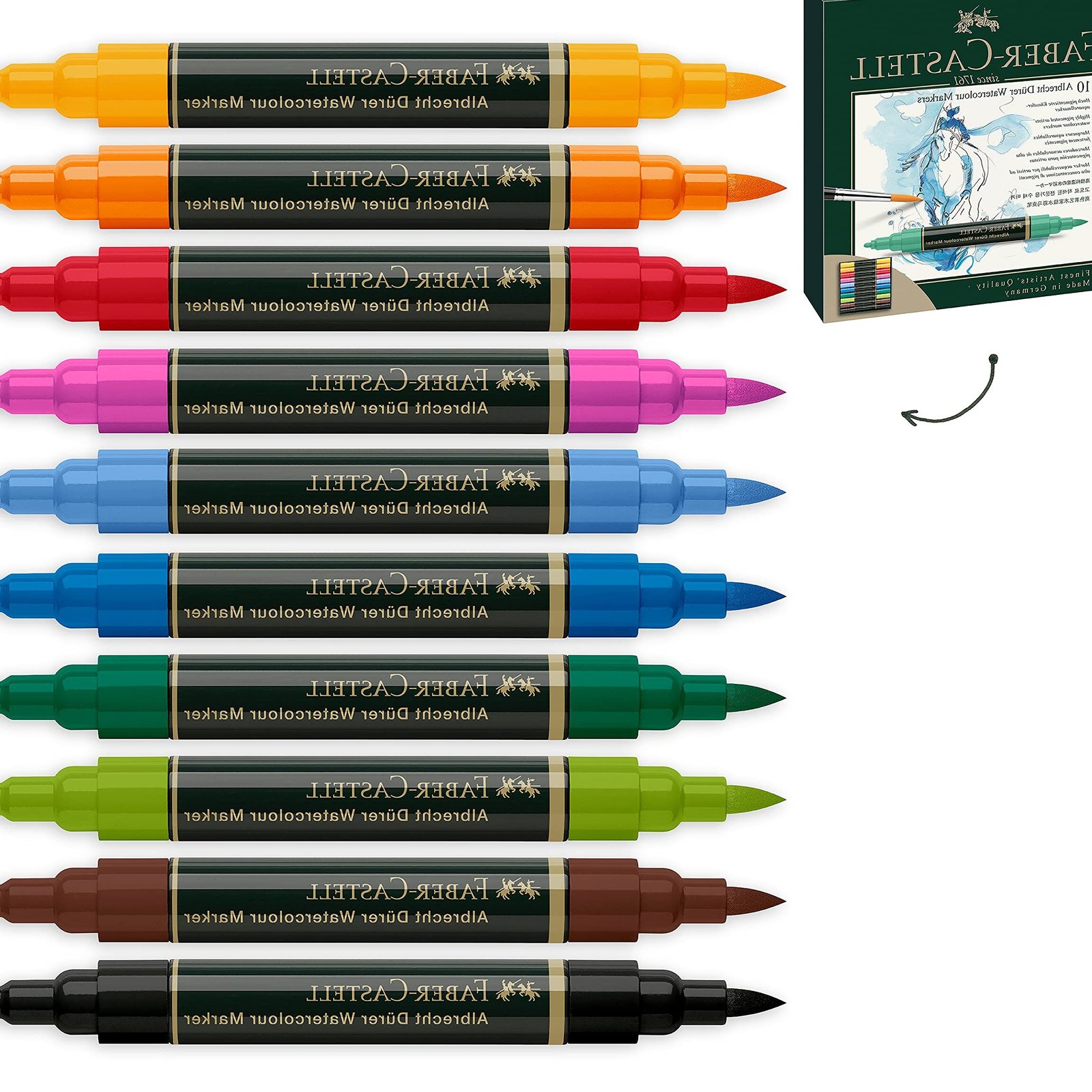 En este momento estás viendo Rotuladores acuarelables Faber Castell: Guía completa de uso