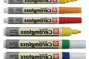 Rotuladores Ceramglass: Guía para pintar en cerámica y vidrio