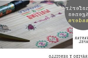 Transferir imágenes con rotulador: ¡Aprende cómo!