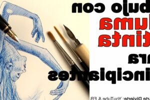 Tutorial paso a paso: Cómo usar tinta china en tus dibujos