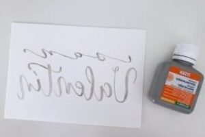 Lettering con líquido enmascarador: guía de Drawandlettering